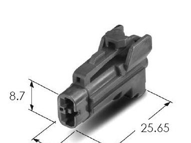 KET汽车连接器MG613214-7插件040系列