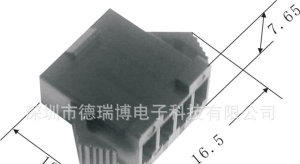 汽车连接器/接插件/汽车护套DJ70480-1.2-21/进口件2550F0400