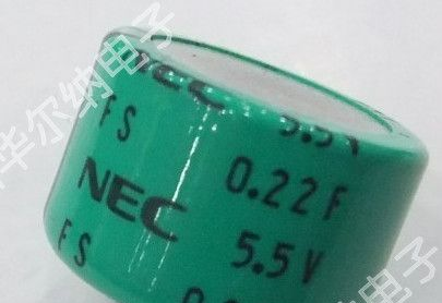 超级法拉电容进口NEC 5.5V0.22F FSOH224Z 16*10.5*5