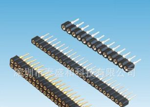 2.00MM 圆孔 单双排 180度