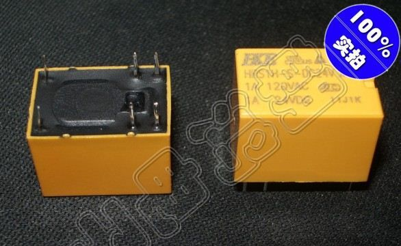 泰明 超小型继电器 HKE HRS1H-S-DC24V JRC-21F 4100 DC24V