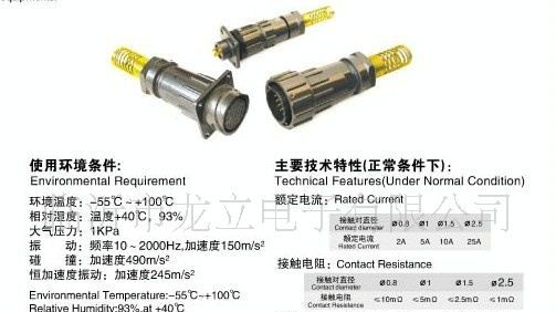 供应FQ系列防水圆形连接器