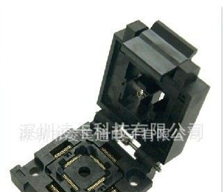 QFP48测试座/烧录座/老化座--日本ENPLAS品牌