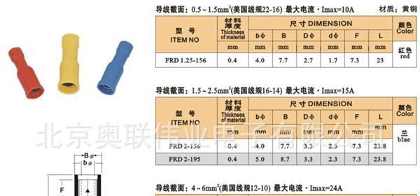 凯士通子弹形母预绝缘接头/子弹形母接线鼻子/子弹形母绝缘铜鼻子
