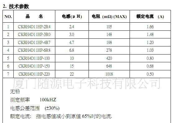 特价供应 贴片电感 功率电感 工字电感 CKRH4D11/HP