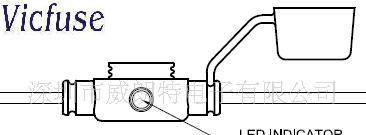 带 LED  汽车 连接器、线束 保险丝座 车用保险丝座