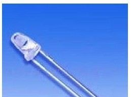 长期生产F3高亮正波段蓝光二极管/LED3MM圆头插件指示蓝灯