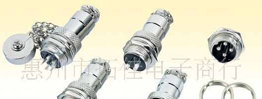 航空头 航空插GX12 RS765航空插头