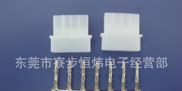 原厂家直销大四P公胶 端子 大四P母胶壳 端子 5.08间距电脑连接器