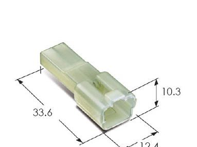 KET汽车连接器MG620074插件090硬护套