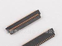 厂家直供FPC连接器0.3MM间距掀盖式下接13P－73P