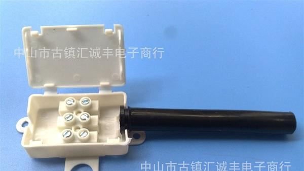 供应VDE/CE认证接线盒T04S 401T配3位贯通式端子台、欧式端子台.