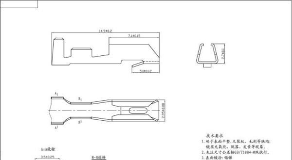 TJC1 线束连接器端子