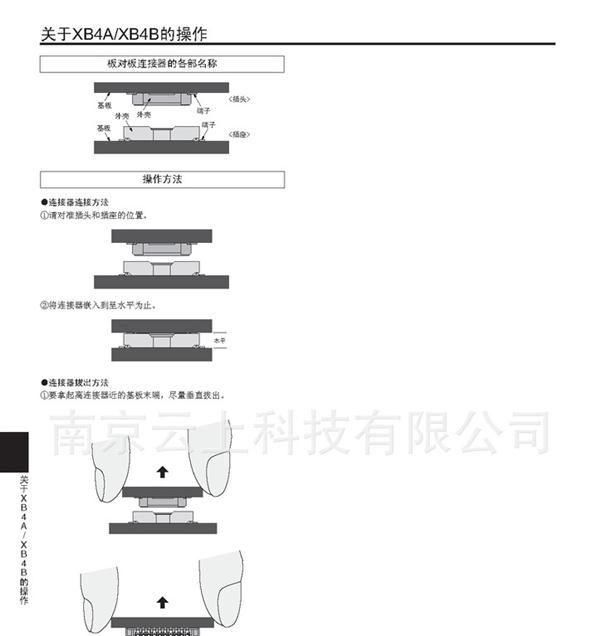代理供应原装欧姆龙连接器XB4A/XB4B