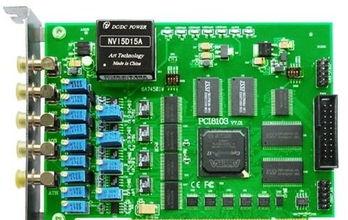 供应阿尔泰高速信号发生器PCI8103——1MS/s 12位 4路可同步 任意波形发生器带DIO功能