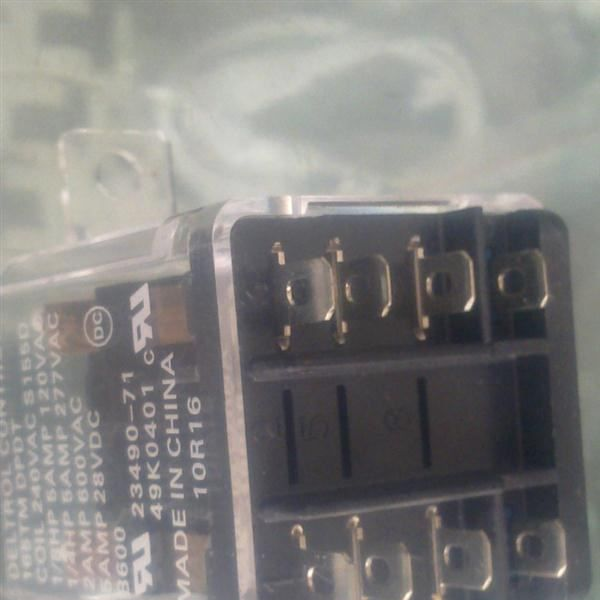 DELTROL.CONTROLS继电器165TMDPD,240VAC.S155。23490-71，4