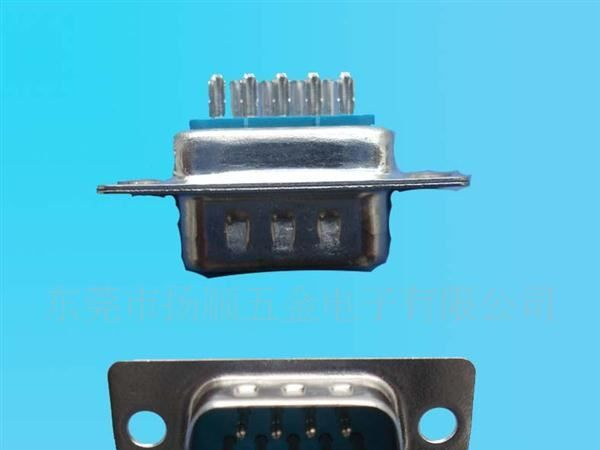 供应D-SUB DB9公一体焊线连接器(图)