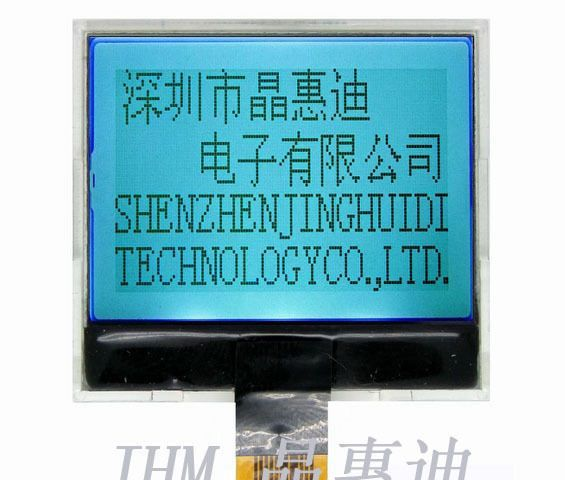 供应LCD液晶模块/128X64/蓝背光/1.5英寸/JHD12864-G98BTB-G