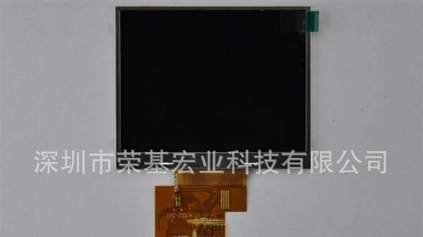 厂家可定制排线背光亮度，3.5寸天马原装T350MTQN-01