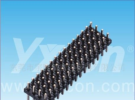 2.0mm 排针 三/四排 180度