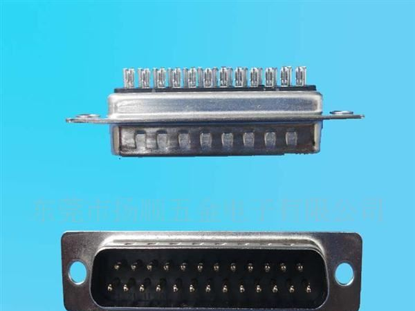 供应D-SUB DB25一体公焊线连接器(图)