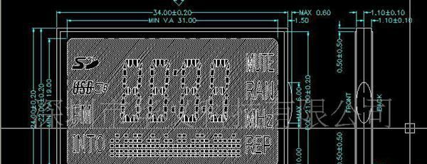 定制  小家电  音响  TN 负显  LCD 液晶屏