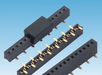 1.27mm 排母 单排SMT
