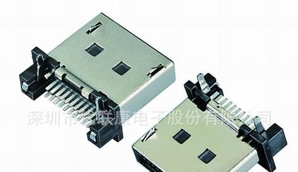 厂商直销 DISPLAYPORT带卡扣公座连接器
