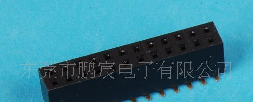 ［厂家直销］排母2.54/2*12P  双排 塑高8.5 Y型 SMD 贴片宽度6.6