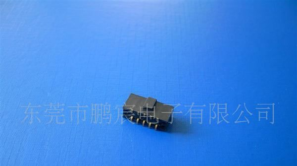 ［厂家直销］排母2.54/2*7P H:8.5 Y型 半凸 SMD 两边堵孔