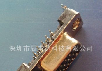 VGA连接器 DIP90度 超薄带鱼叉。