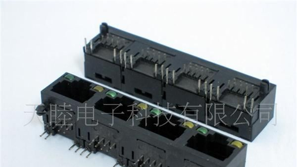 供应RJ45-TM5JA88-1*4全塑(图)