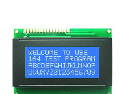 SPLC780D控制器2004兰屏液晶模块