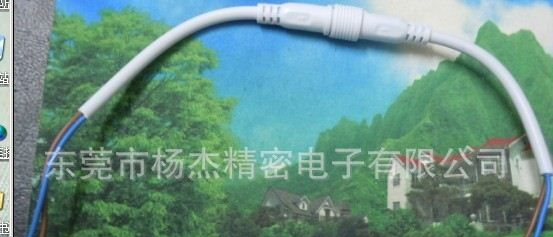 厂家供应2芯户外灯具IP68防水连接器