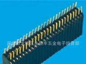 1.27X2.54mm H8.5MM 双排排母 DIP