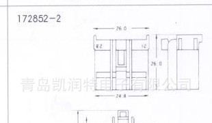 原装进品连接器/接插件   TE  172852-2