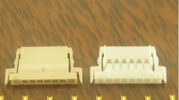 104085-0400莫莱克斯连接器两边带卡04P,104077-0600MOLEX-06P