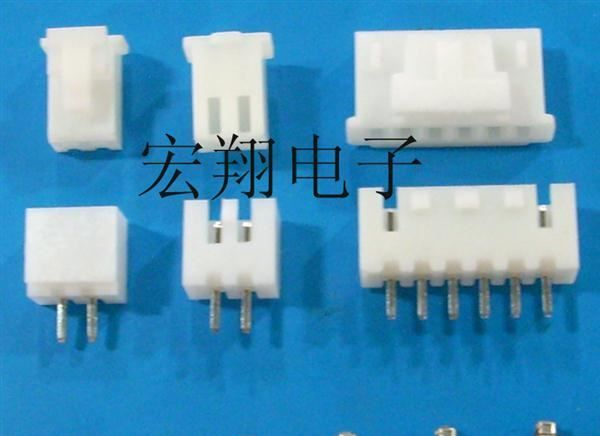 TJC3、XH2.54带扣/带锁胶壳，针座端子，条形连接器，接插件