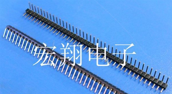 TJC8杜邦2.0单排、双排弯针排针座
