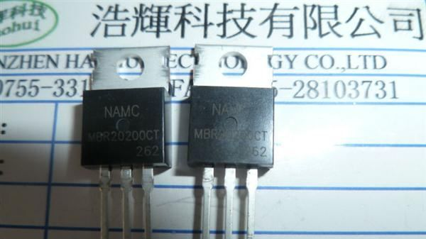 厂家批发供应MBR20200CT TO-220   大功率肖特基二极管