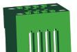 供应上海爱浦克施PCB双层插座BD-350(381)-180D