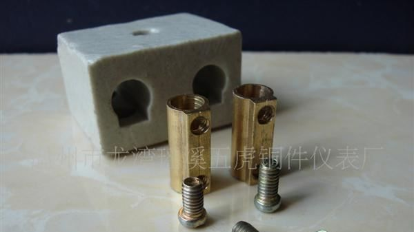 长期大量供应：陶瓷端子台(铜件)塑料端子台(铜件)【如图】