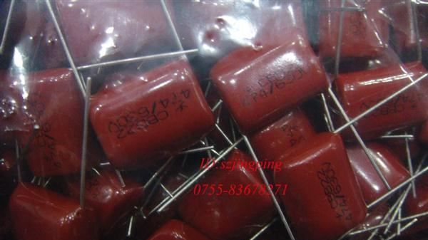 直销环保金属膜电容 0.47UF 474J630V