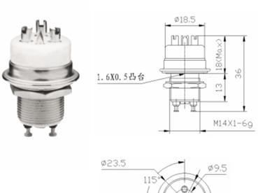 GTH 3.5kV 系列真空继电器
