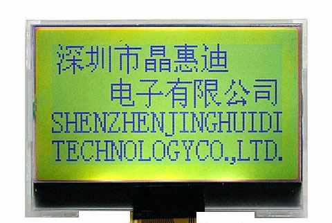 供应液晶模块/12864/LCM/2英寸/STN/JHM12864-G121BTG-Y