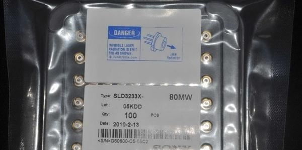 供应索尼Sony 405NM|80MW SLD3233激光二极管