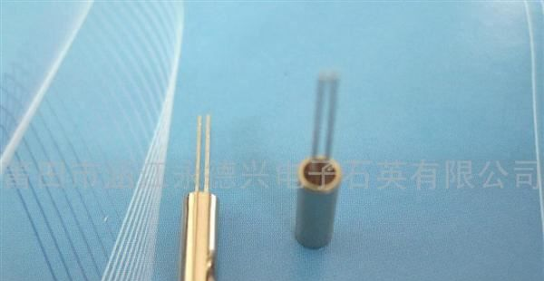 供应大量JU308 206柱状石英晶振,谐振器
