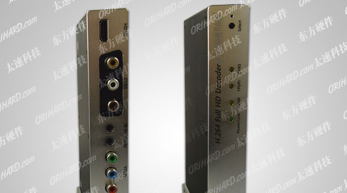 低延迟、全接口（HMDI、DVI、YPb Pr、RGB）H.264全高清编码器解码器