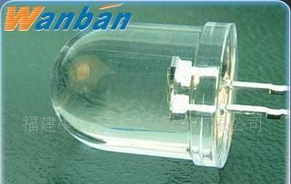 供应LED手电筒专用的F8草帽白灯、LED白光