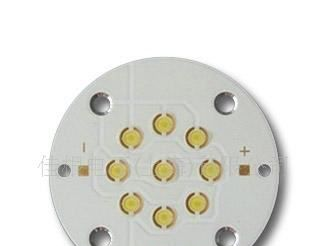 加工异型孔铝基板 梅花状铝基板 铝基线路板（有沉孔）PCB电路板